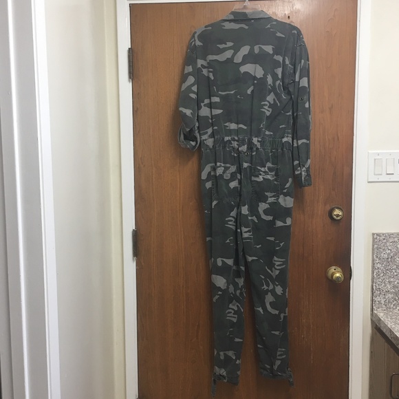 Pam & Gela Camo Tencel Jumpsuit - Picture 11 of 15